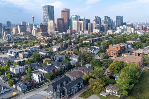 City Skyline View
